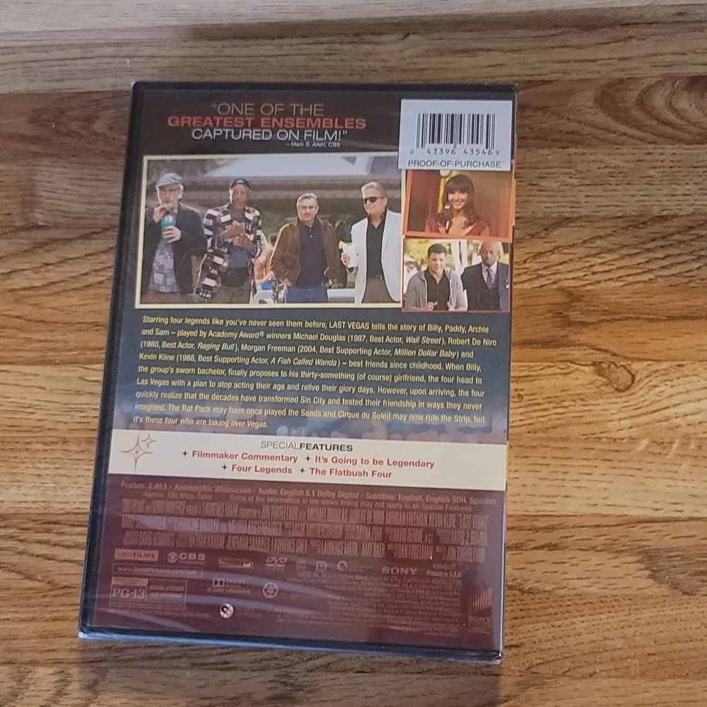 LAST VEGAS DVD: BNIP